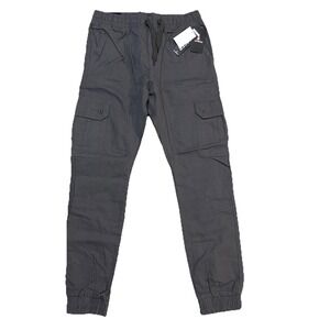 NWT Southpole Men's Dark Grey Medium (32-34x30) Cargo Jogger Pants